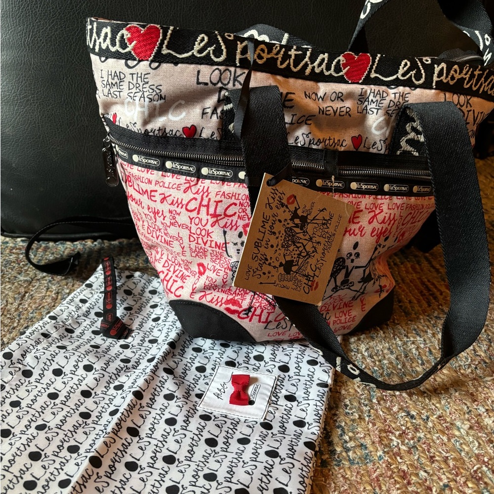 Alber Elbaz exclusive collaboration with LeSportsac bag—rare find